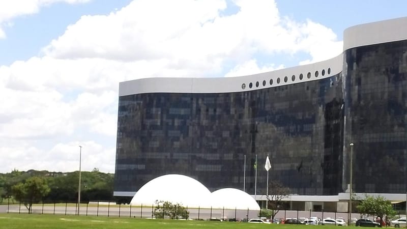 Edificio sede del Tribunal Superior Electoral de Brasil (TSE) en Brasilia