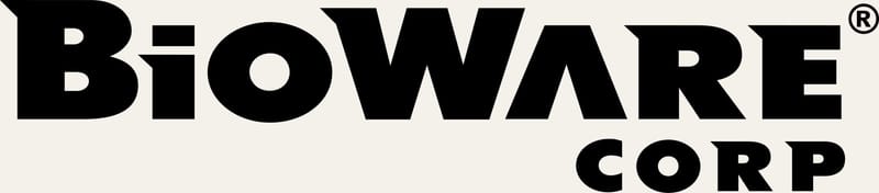 BioWare logo, the Edmonton studio behind Mass Effect and Dragon Age that EA is shutting down