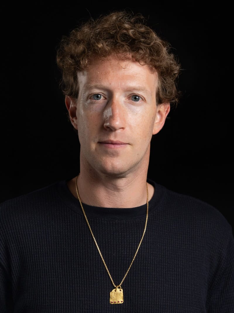 Meta chief executive Mark Zuckerberg photographed in September 2025