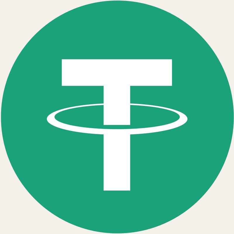 Tether USDT stablecoin logo; Tether led Mural's $15 million Series A