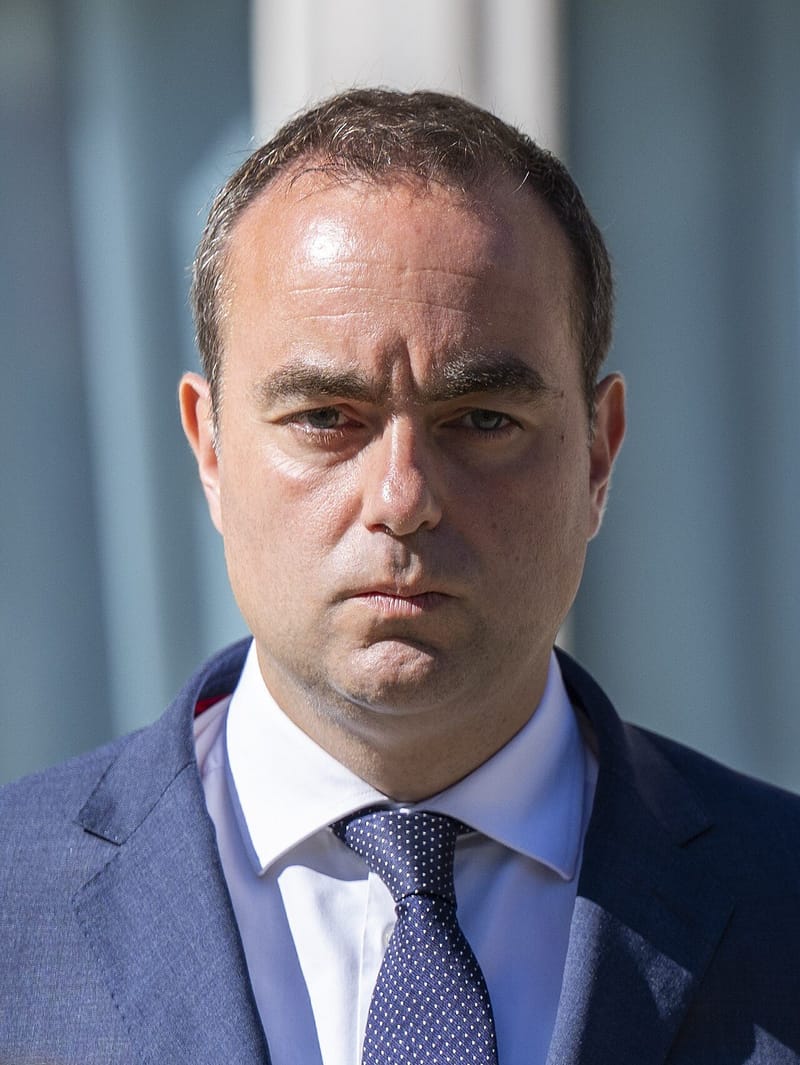Sébastien Lecornu, now French prime minister, photographed in Paris in June 2024