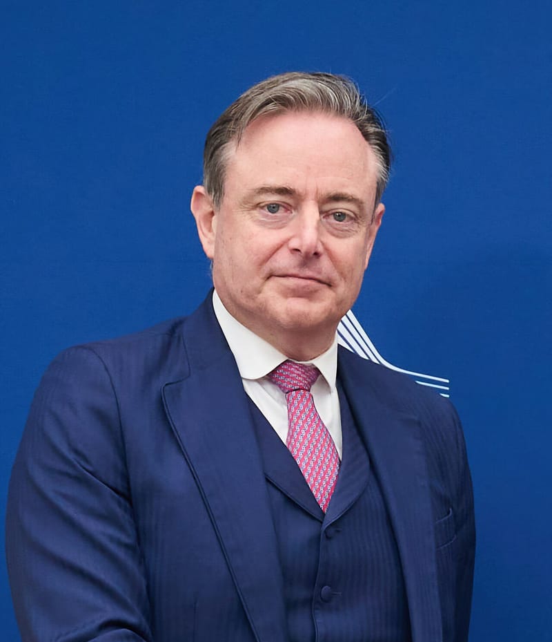 Belgian Prime Minister Bart De Wever during a visit to the European Commission in March 2025