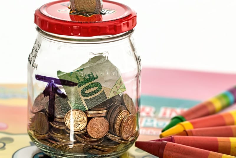 A piggy bank, the classic symbol of saving money for an emergency fund