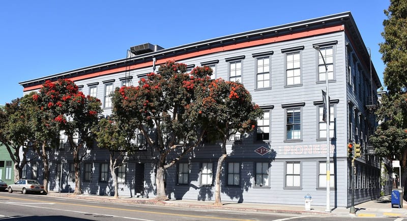 The Pioneer Building in San Francisco's Mission District, which has housed OpenAI's offices