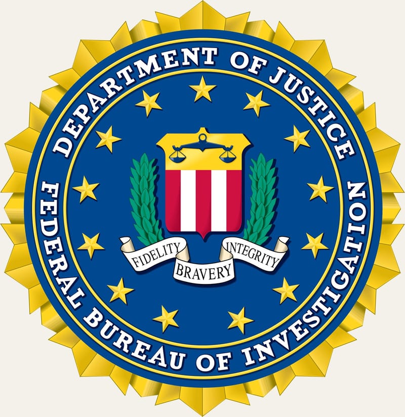 Seal of the Federal Bureau of Investigation, whose Internet Crime Complaint Center has issued repeated warnings about crypto recovery scams