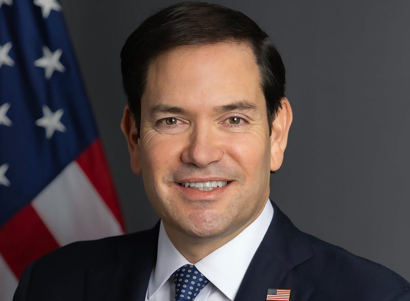 Official portrait of US Secretary of State Marco Rubio, January 2025