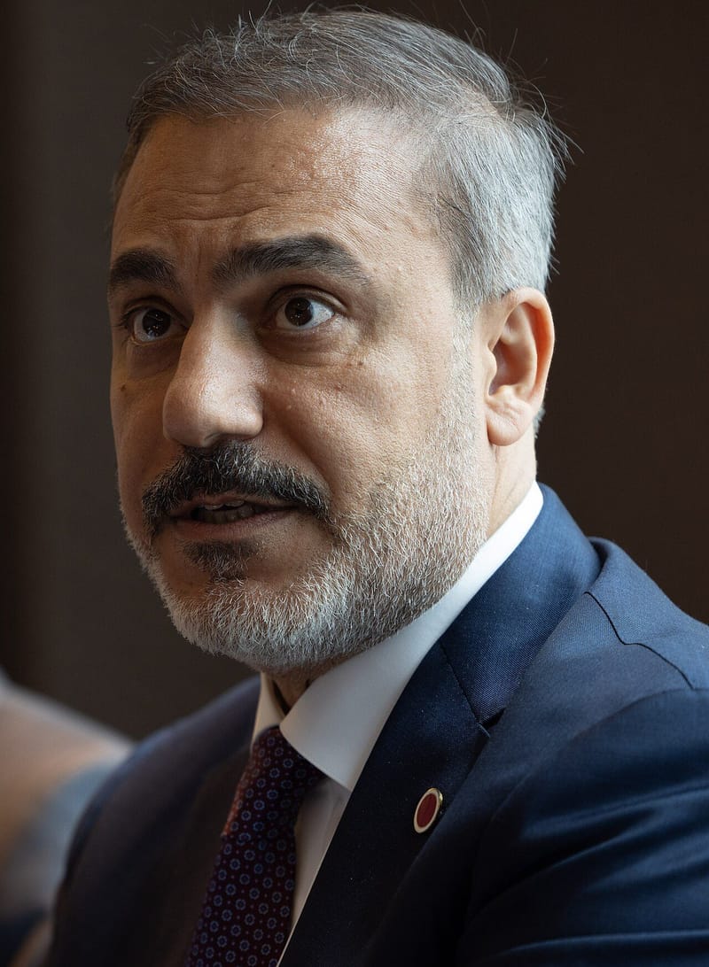 Turkish Foreign Minister Hakan Fidan, who chaired the R4 meeting in Istanbul, in a 2023 file photo taken in London