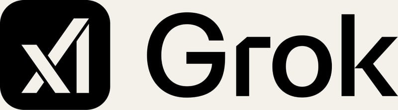 Grok logo, the xAI chatbot that picked Republican candidates in 92% of races in the Convovo midterm ballot study