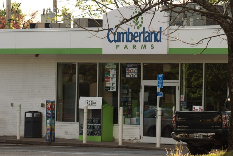 Cumberland Farms convenience store and fuel station on Main Street in Philmont, New York