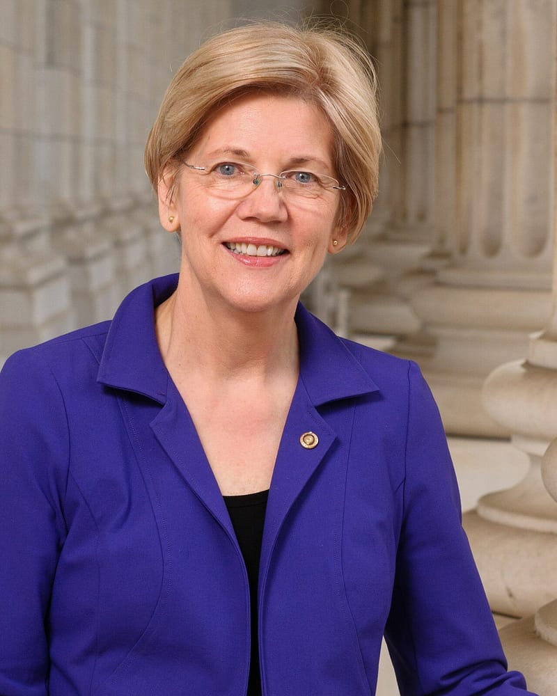 Official US Senate portrait of Elizabeth Warren, co-author of the book that popularised the 50/30/20 budget rule