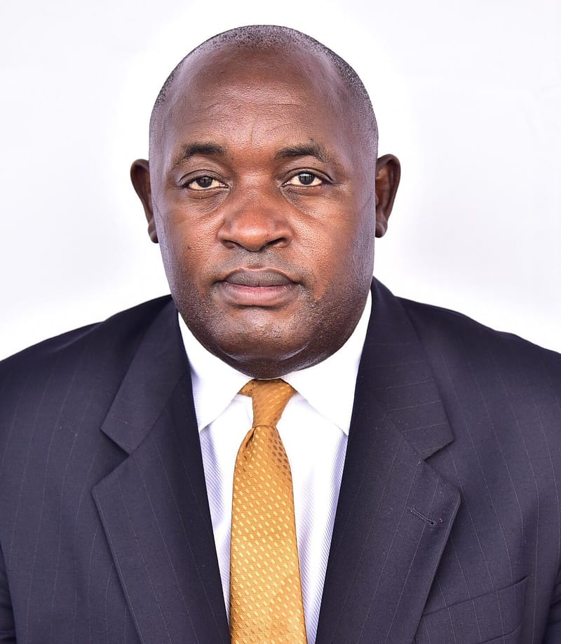 Portrait of Chris Baryomunsi, Uganda's health minister, who announced the 21-day Ebola quarantine for returnees from DR Congo