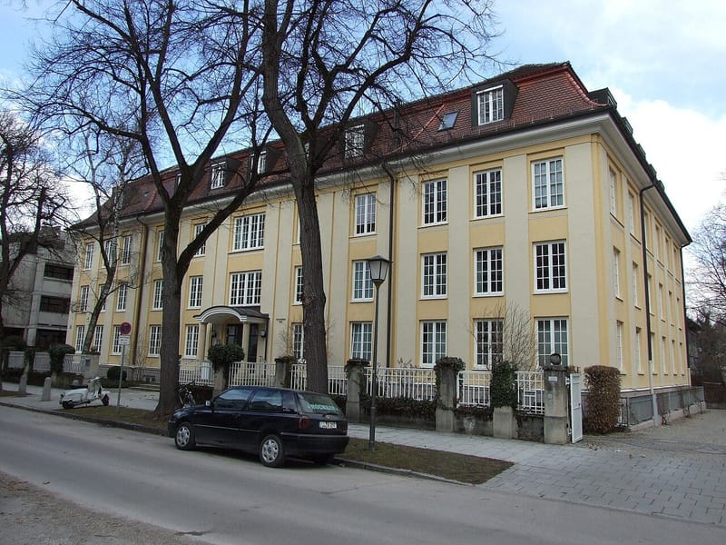 The ifo Institute building in Munich, which publishes Germany's monthly ifo Business Climate Index