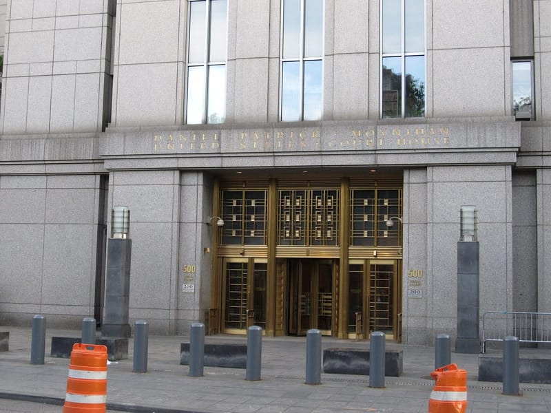 Daniel Patrick Moynihan U.S. Courthouse at 500 Pearl Street in Manhattan, where Judge Jesse Furman of the Southern District of New York sits