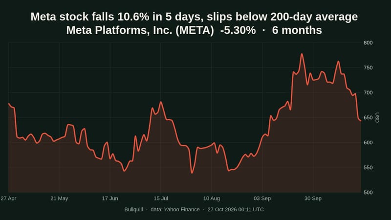 Meta stock falls 10.6% after earnings and $35 billion share sale